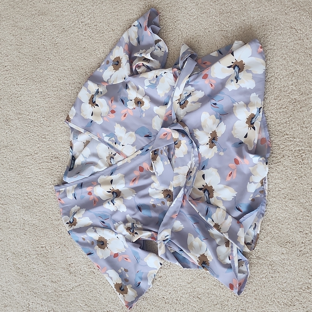 Shein 2xl floral shirt